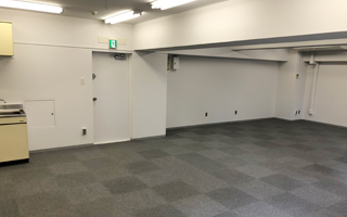 自社オフィスの空間デザイン/内装リニューアル/リフォーム施工例　都内オフィス施工前
